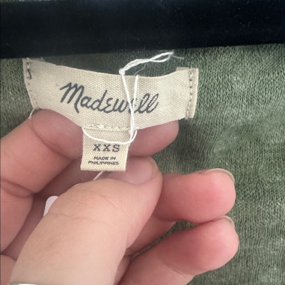Green Gingham Madewell Mini XXS - Picture 2 of 3